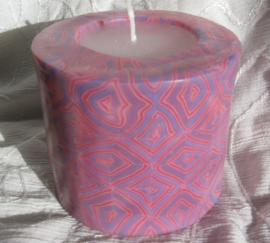 Ruit roze Swazi Candle