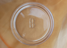 Kaarsen onderzetter glas 8½ cm Bolsius