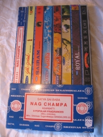 Wierook kadoset Nag Champa collectie