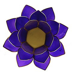 Lotus sfeerlicht indigo 6e chakra
