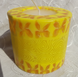 Gele vlinders Swazi Candles