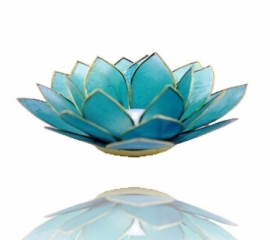 Lotus sfeerlicht Blauw 5e chakra
