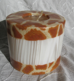 Giraffekaars rand Swazi Candle