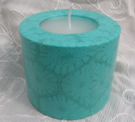 Margriet turquoise Swazi Candle