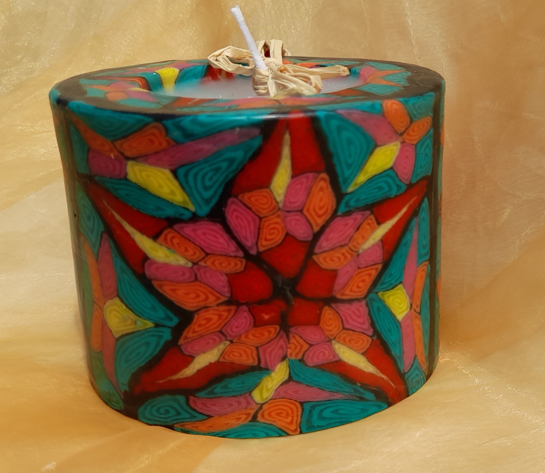 Ster mozaïk Groen Swazi Candles