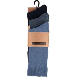 Art. 000121255000 Basic Terry Bootsocks 3-pack