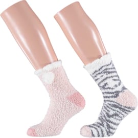 Art. 31033050 Ladies Softy Bedsocks 2-pack