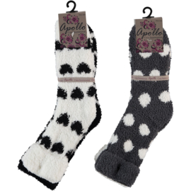 Art. 31033045 Ladies Softy Bedsocks 2-pack