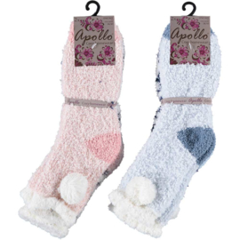 Art. 31033050 Ladies Softy Bedsocks 2-pack