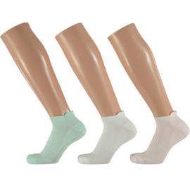 Art. 000132633001 Dames multi Sneakersokken Tactel 3-pack