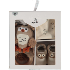 000160200010 APOLLO BABIES GIFTBOX OWL