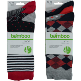 Art. 21472003 Man Mode sokken Bamboo 3-pak