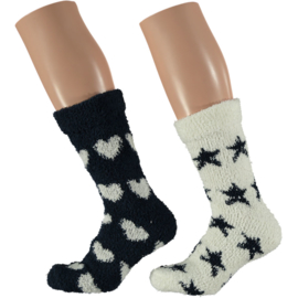 Art. 31033047 Ladies Softy Bedsocks 2-pack