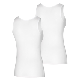 Art. 61558001 Dames Basis Singlet Bamboo 2-pack