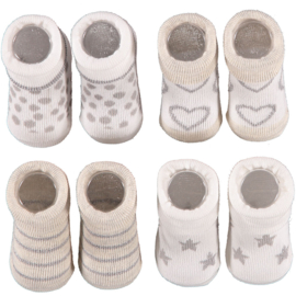 000161410004 APOLLO NEW BORN SOCKS GIFTBOX 4-PACK