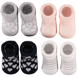 000161410008 APOLLO NEW BORN SOCKS GIFTBOX 4-PACK