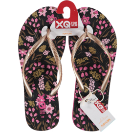 Art. 24993019 Dames Flipflops geprint Antracite