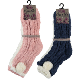 Art. 31033043 Ladies Softy Bedsocks 2-pack