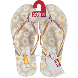 Art. 24993021 Dames Flipflops geprint Sand