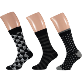 Art. 000120200021 Men Computer Sock 3-pack