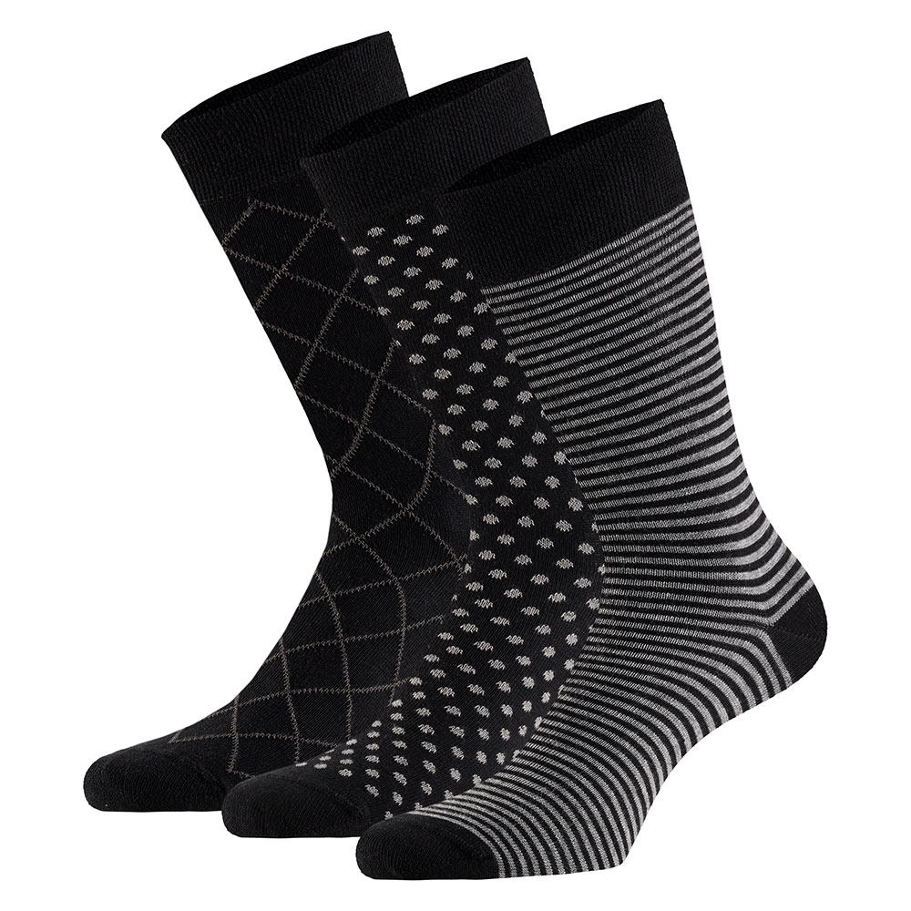 Art. 000158061001 APOLLO MEN BIO COTTON FASHION SOCKS 3-PACK