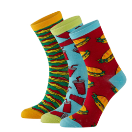 000132200006 CHILDREN COMPUTER SOCKS GIFTBOX 3 PACK