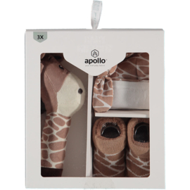 000160200007 APOLLO BABIES GIFTBOX GIRAFFE