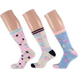 Art. 000130200015 Ladies Computer Sock 3-pack