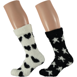 Art. 31033047 Ladies Softy Bedsocks 2-pack