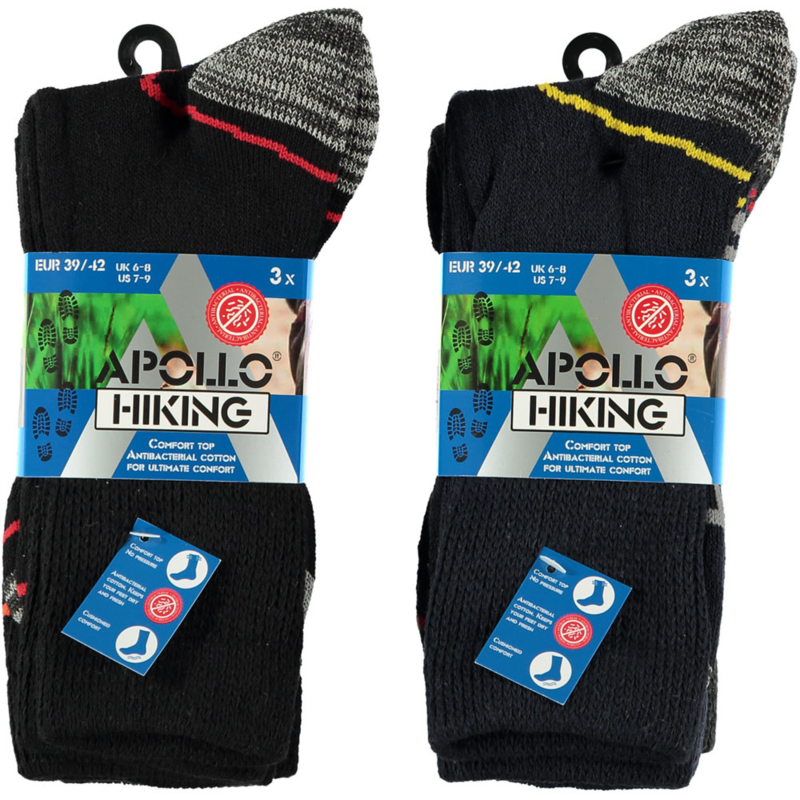Art. 22433 Heren Hiking sokken 6-pack