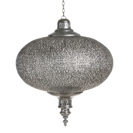 Lamp oriental zilver small