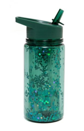 Drinkfles glitter Orchid