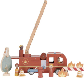 Houten brandweerwagen XL