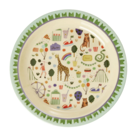 Rice lunch plate mint