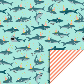 Cadeaupapier sharks