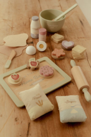 Houten bakset