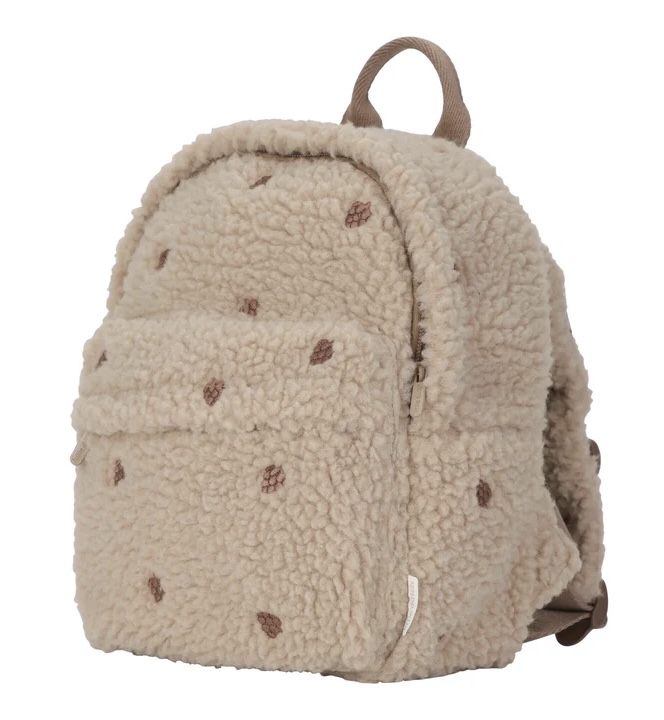 Teddy rugtasje taupe