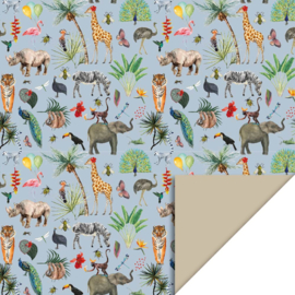 Cadeaupapier jungle