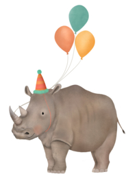 Birthday rhino