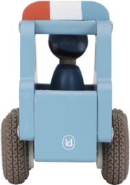 Houten politiewagen