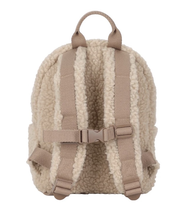 Teddy rugtasje taupe