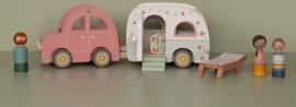 Houten caravan