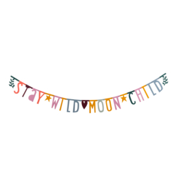 Letter banner boho