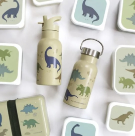 RVS drinkfles dino