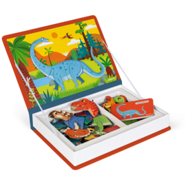 Magneetboek dinosaurus