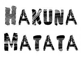 Hakuna matata