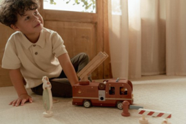 Houten brandweerwagen XL