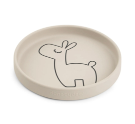 Siliconen bordje sand