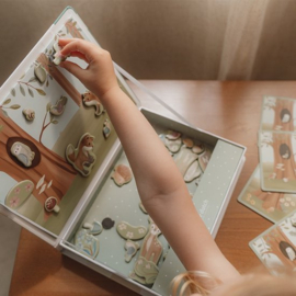 Magnetisch speelbord forest friends