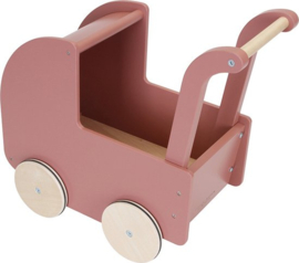 Poppenwagen hout